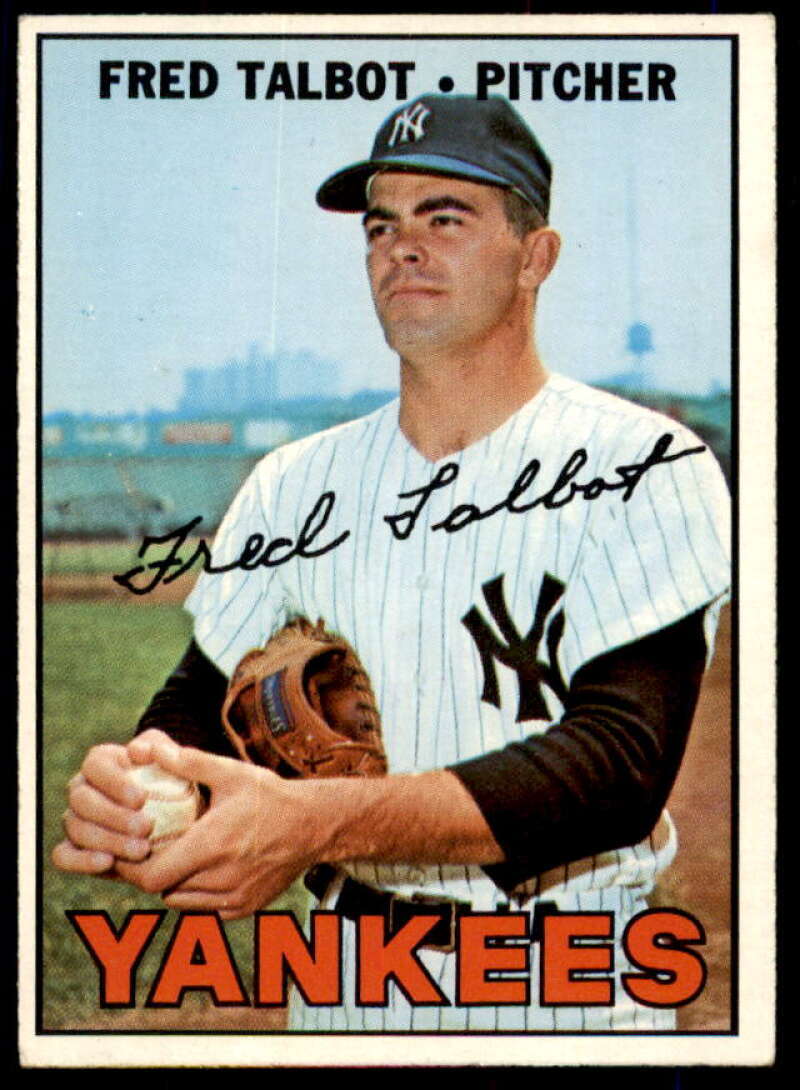 Fred Talbot Card 1967 Topps #517  Image 1