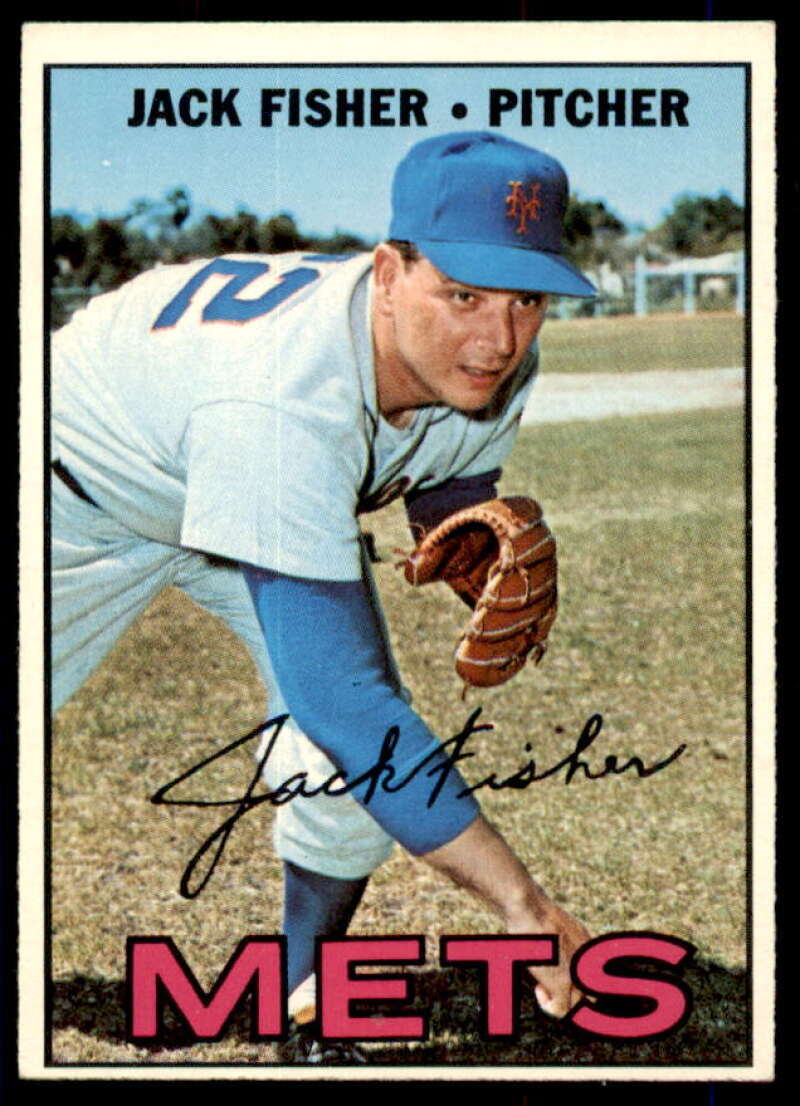 Jack Fisher Card 1967 Topps #533  Image 1