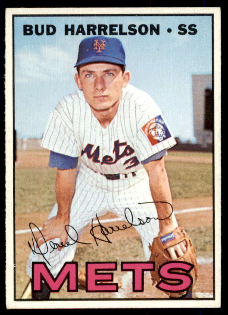 Bud Harrelson Rookie Card 1967 Topps #306  Image 1