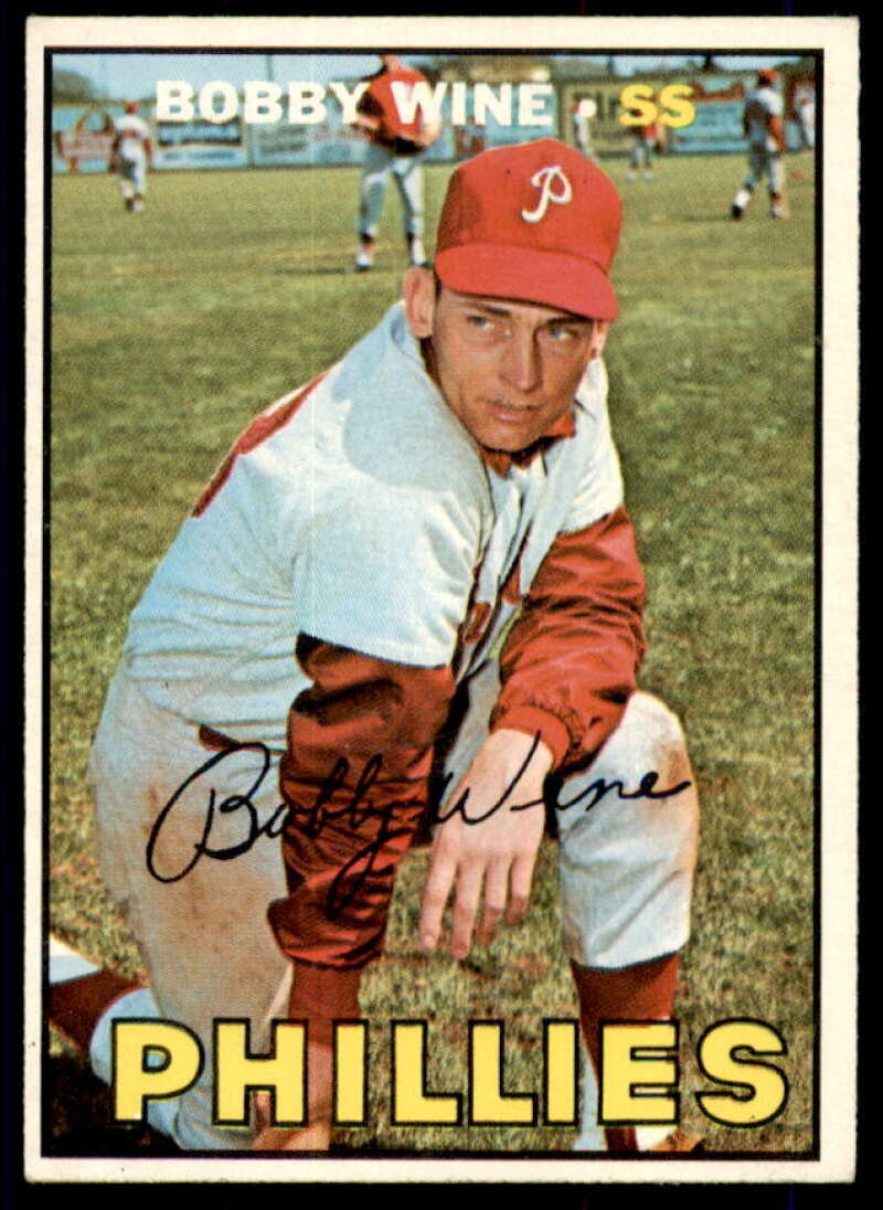 Bobby Wine Card 1967 Topps #466  Image 1