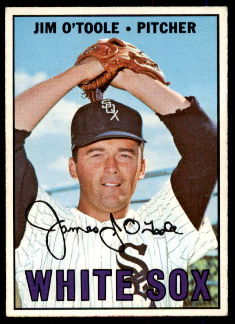 Jim O'Toole Card 1967 Topps #467  Image 1