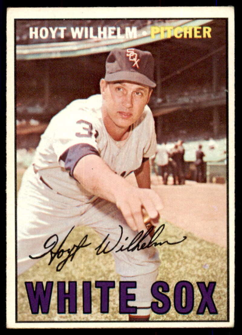 Hoyt Wilhelm Card 1967 Topps #422  Image 1