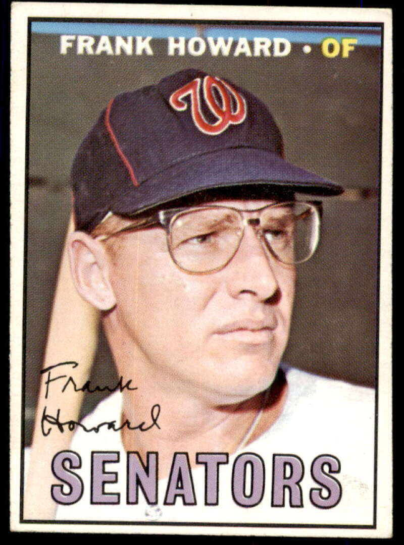 Frank Howard Card 1967 Topps #255  Image 1