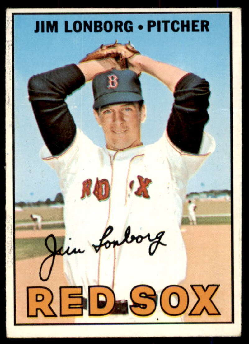 Jim Lonborg Card 1967 Topps #371  Image 1