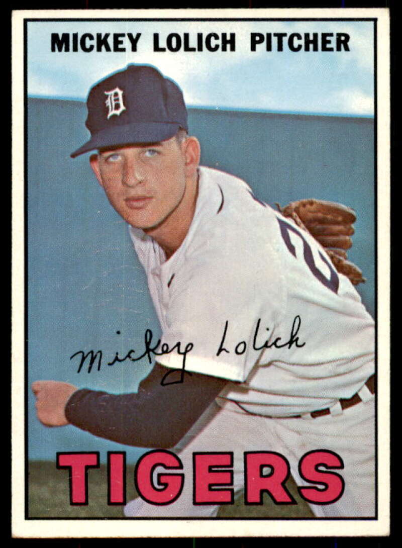 Mickey Lolich Card 1967 Topps #88  Image 1