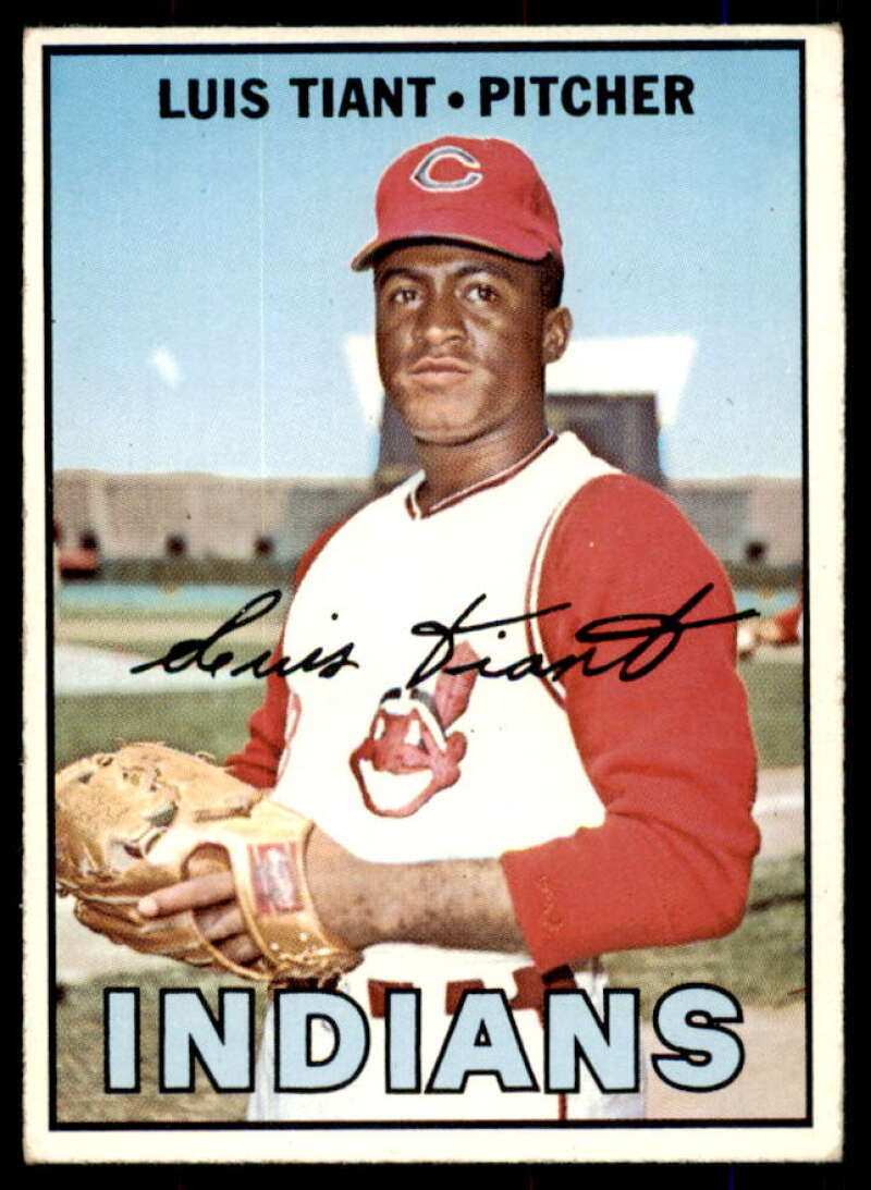 Luis Tiant Card 1967 Topps #377  Image 1