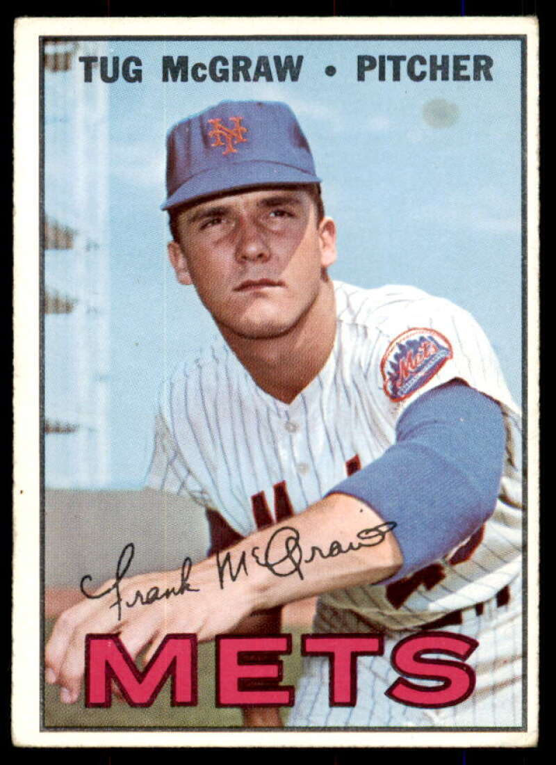 Tug McGraw Card 1967 Topps #348  Image 1