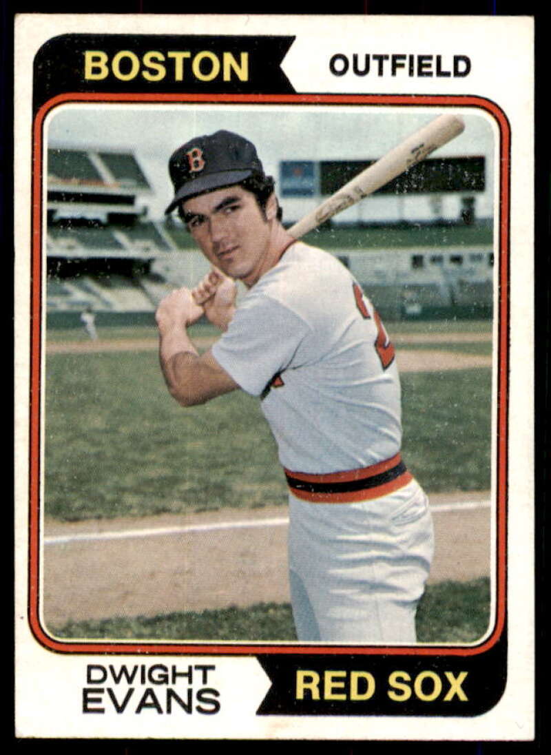 Dwight Evans Card 1974 Topps #351  Image 1