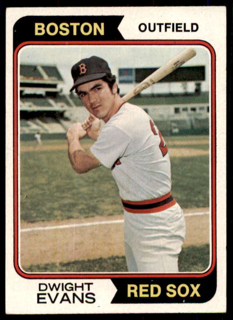 Dwight Evans Card 1974 Topps #351  Image 1