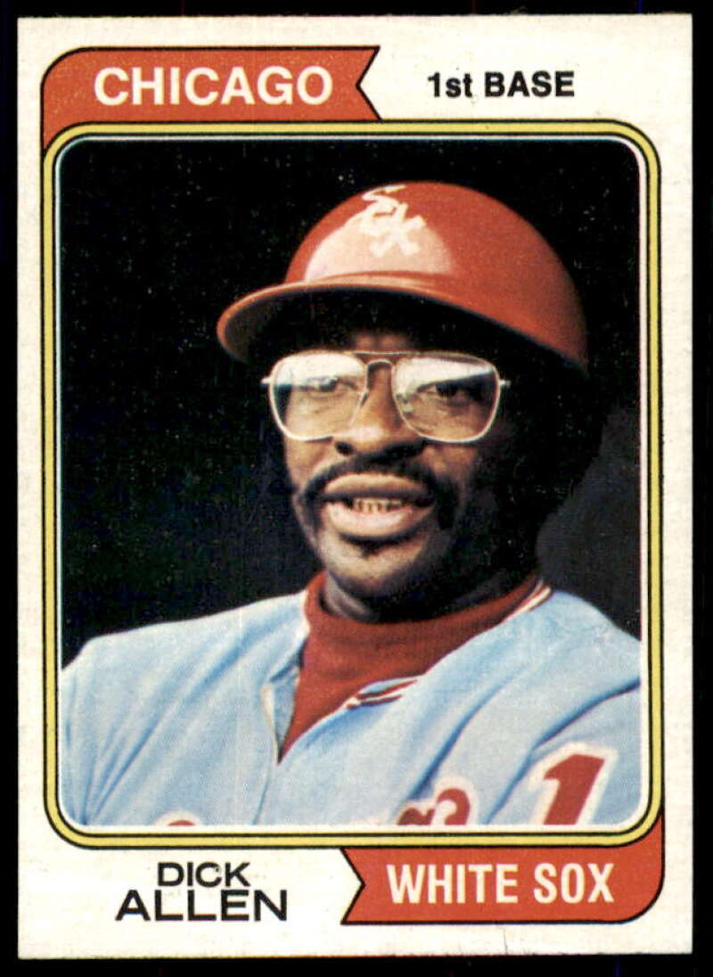 Dick Allen Card 1974 Topps #70  Image 1