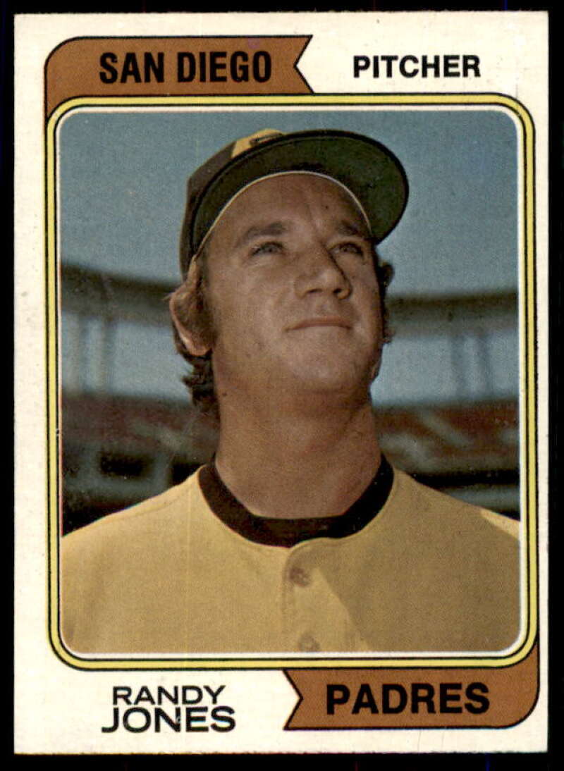 Randy Jones SD Rookie Card 1974 Topps #173A  Image 1