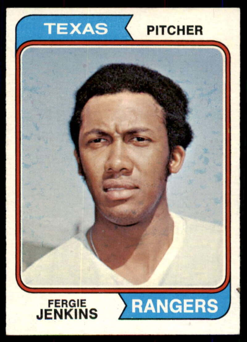 Fergie Jenkins Card 1974 Topps #87  Image 1