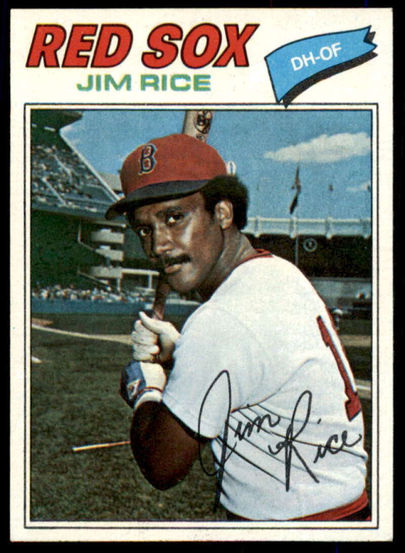 Jim Rice Card 1977 Topps #60  Image 1