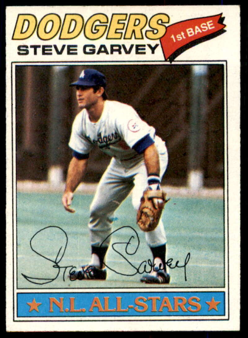 Steve Garvey Card 1977 Topps #400  Image 1