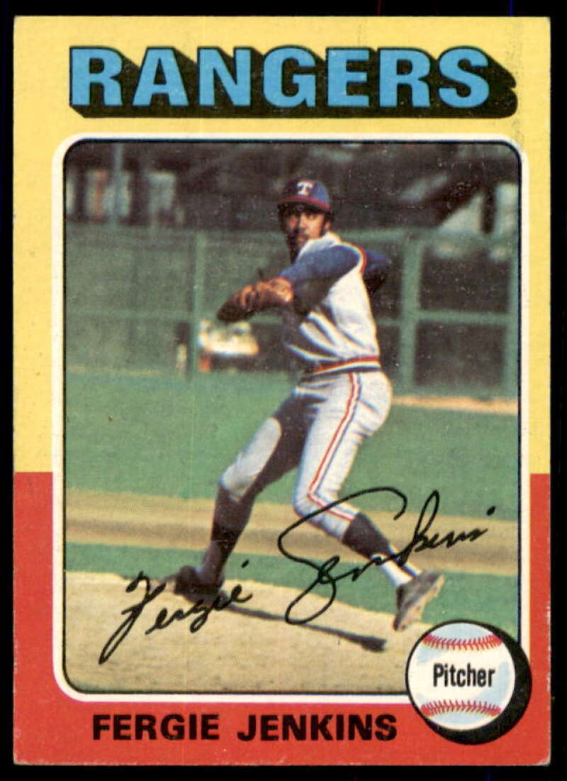 Fergie Jenkins Card 1975 Topps #60  Image 1