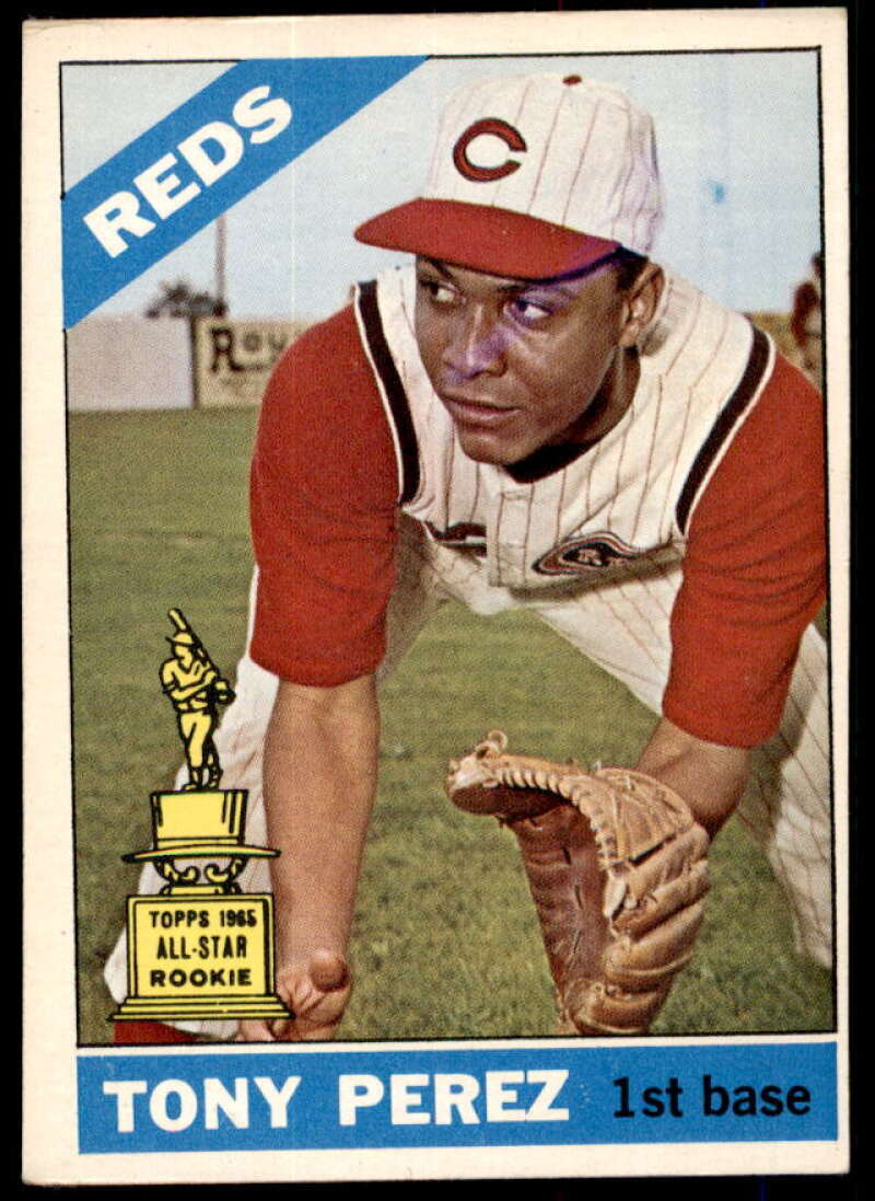 Tony Perez Card 1966 Topps #72  Image 1