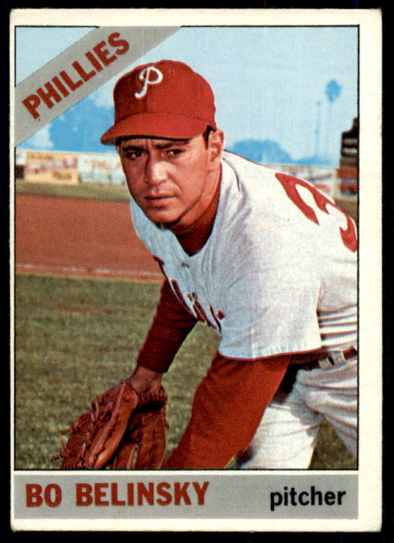 Bo Belinsky Card 1966 Topps #506  Image 1