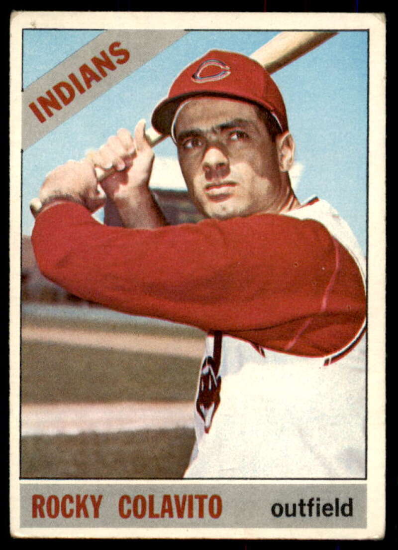 Rocky Colavito Card 1966 Topps #150  Image 1