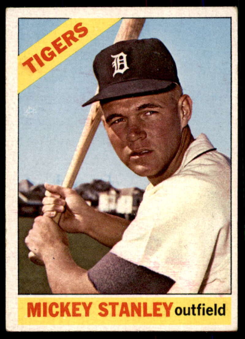 Mickey Stanley Rookie Card 1966 Topps #198  Image 1