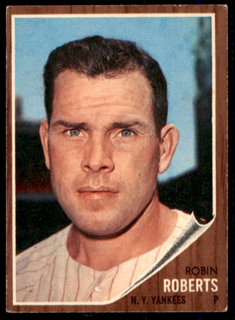 Robin Roberts Card 1962 Topps #243  Image 1