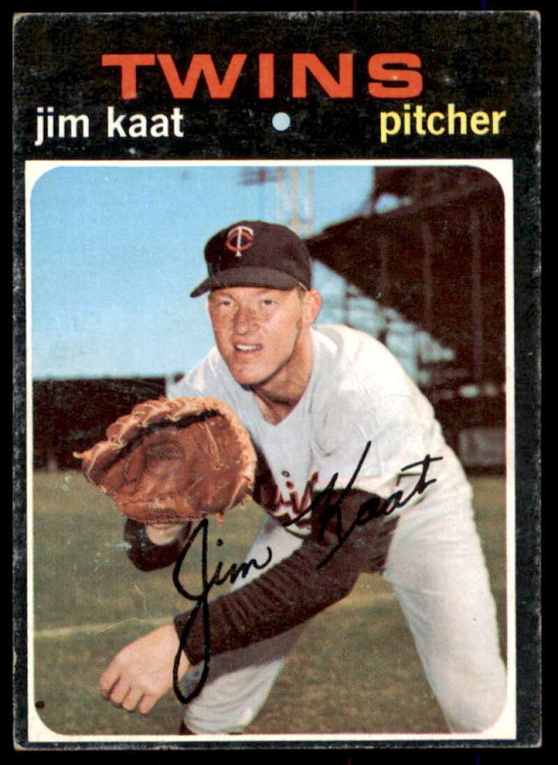 Jim Kaat Card 1971 Topps #245  Image 1