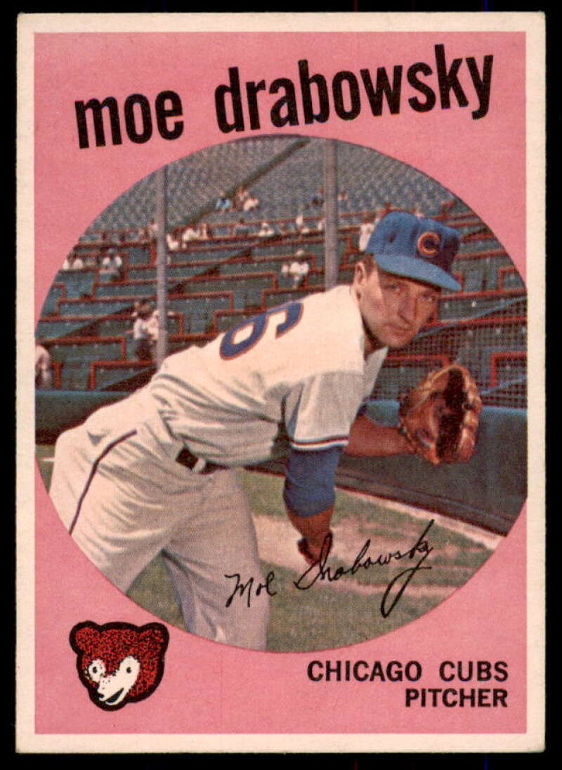 Moe Drabowsky Card 1959 Topps #407  Image 1