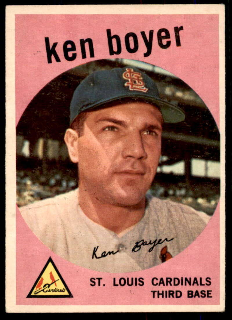 Ken Boyer Card 1959 Topps #325  Image 1