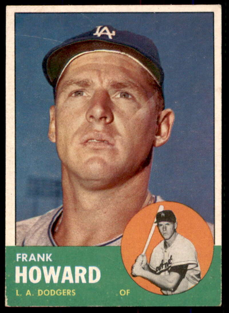 Frank Howard Card 1963 Topps #123  Image 1