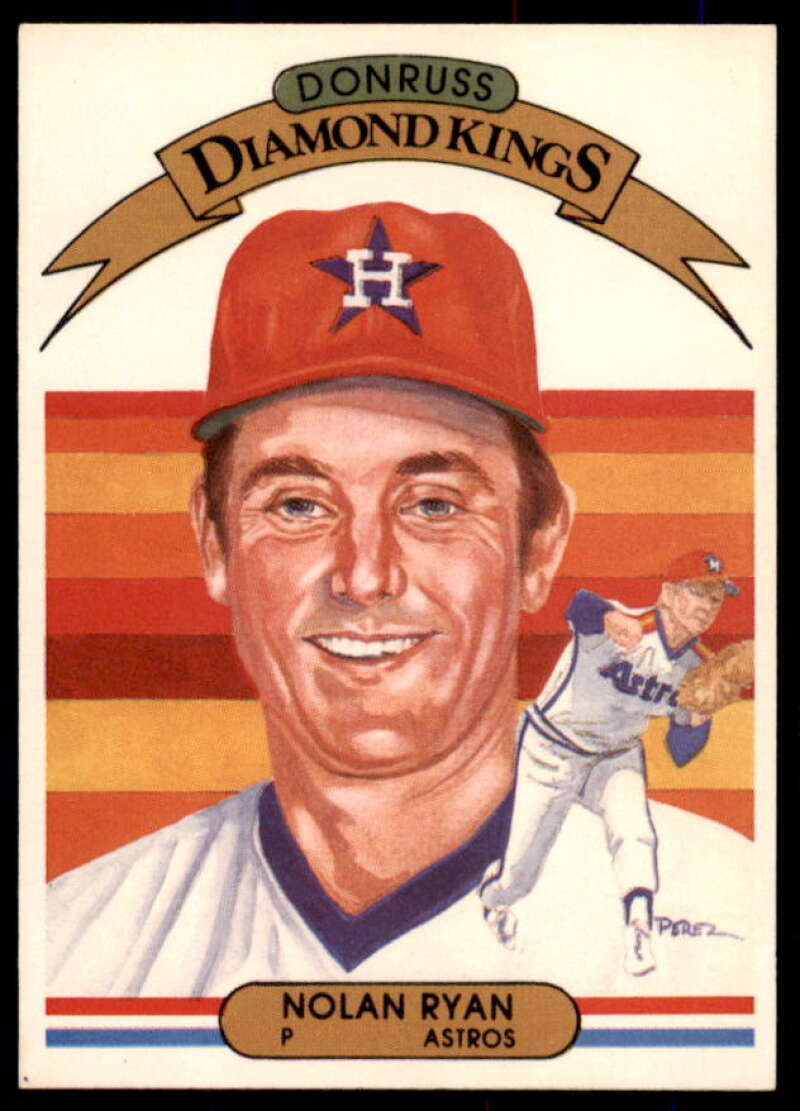 Nolan Ryan DK Card 1982 Donruss #13  Image 1