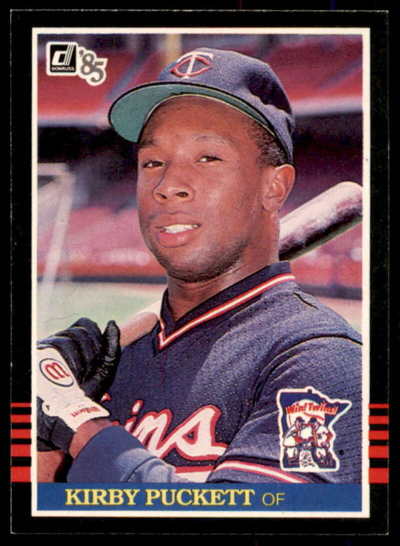 Kirby Puckett Rookie Card 1985 Donruss #438  Image 1