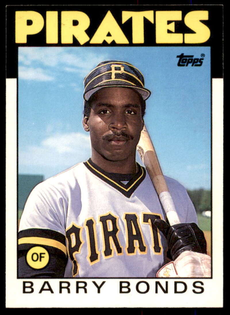 Barry Bonds XRC Rookie Card 1986 Topps Traded #11T  Image 1