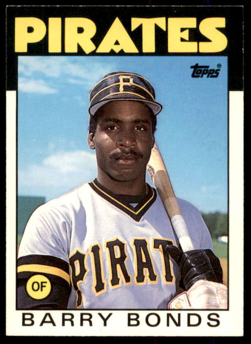 Barry Bonds XRC Rookie Card 1986 Topps Traded #11T  Image 1