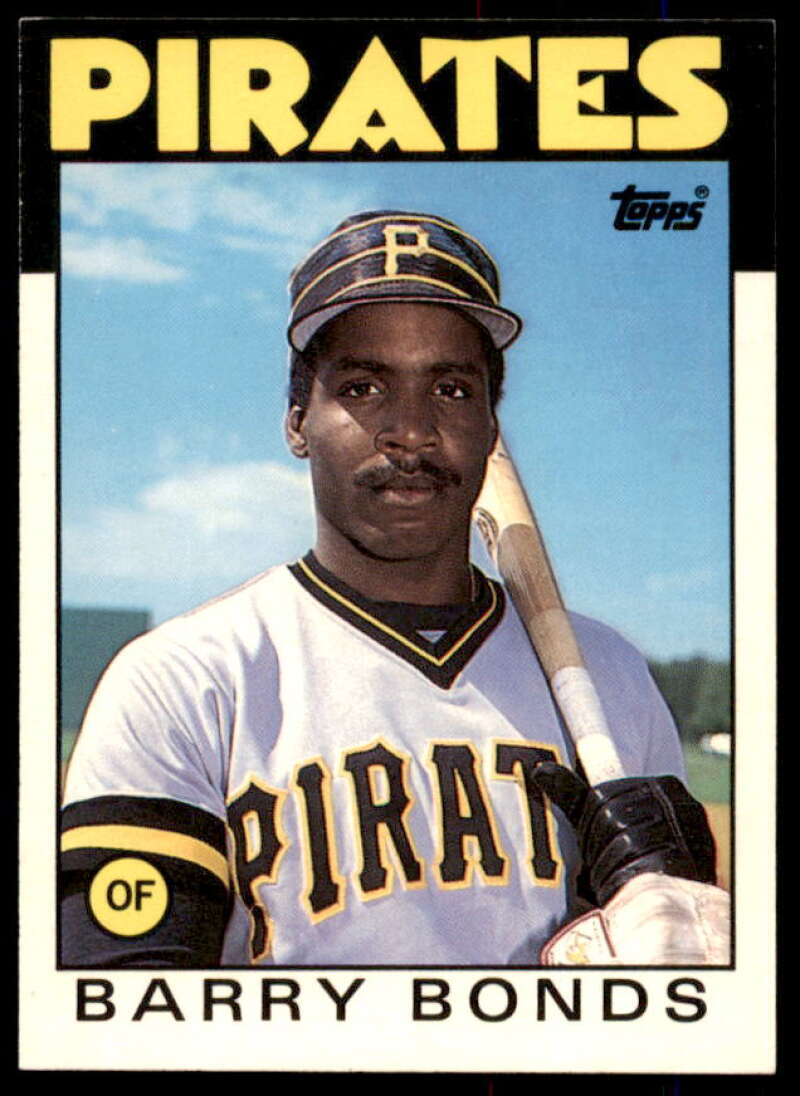 Barry Bonds XRC Rookie Card 1986 Topps Traded #11T  Image 1