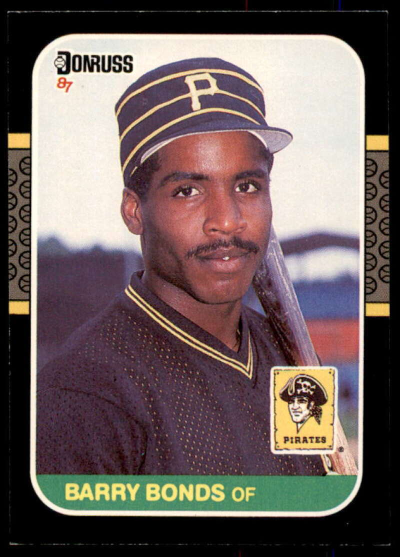 Barry Bonds Rookie Card 1987 Donruss #361  Image 1