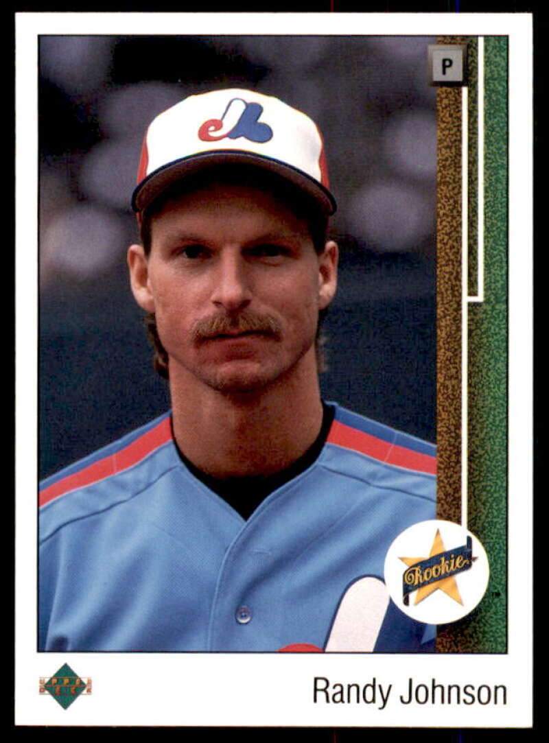 Randy Johnson Rookie Card 1989 Upper Deck #25  Image 1