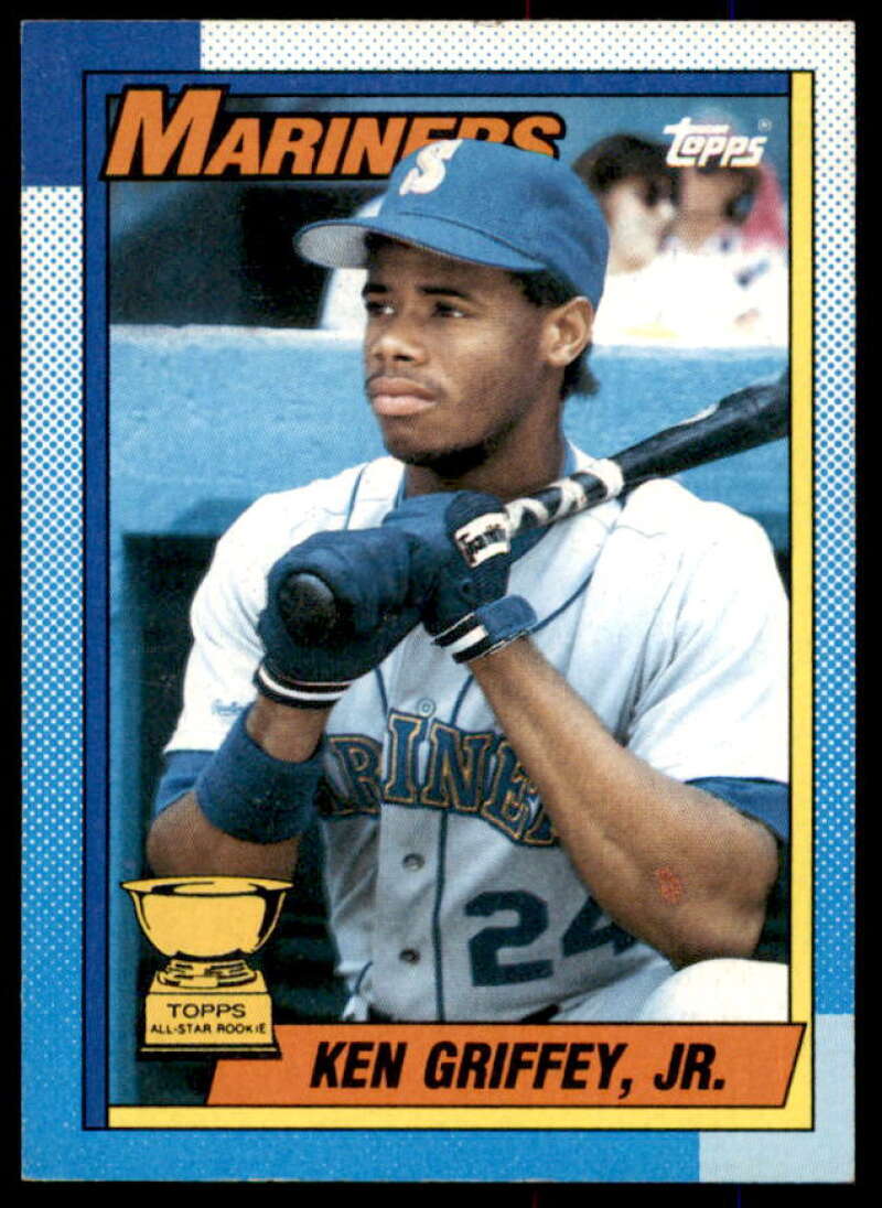 Ken Griffey Jr. Card 1990 Topps #336  Image 1