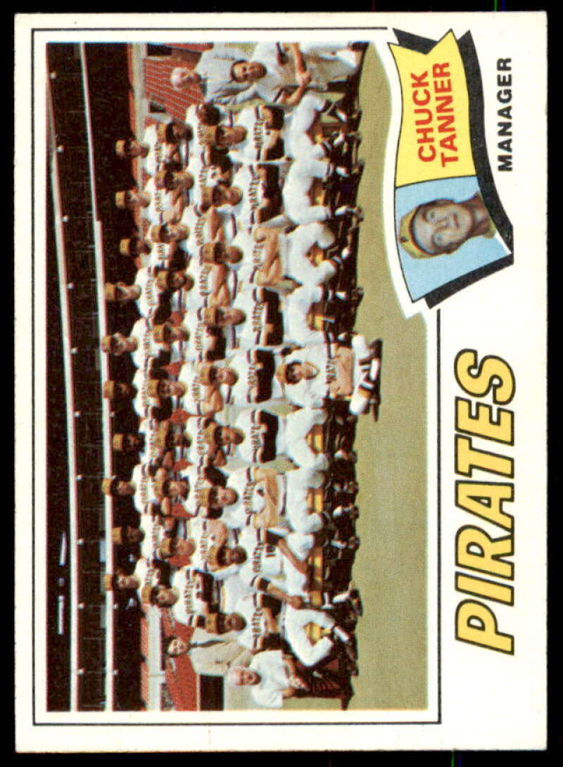 Pittsburgh Pirates CL/Chuck Tanner MG Card 1977 Topps #354  Image 1