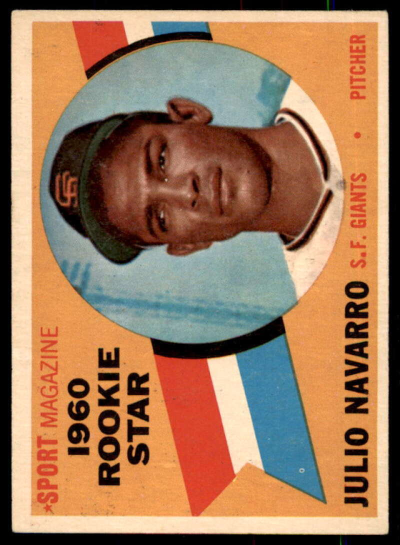 Julio Navarro RS Rookie Card 1960 Topps #140  Image 1