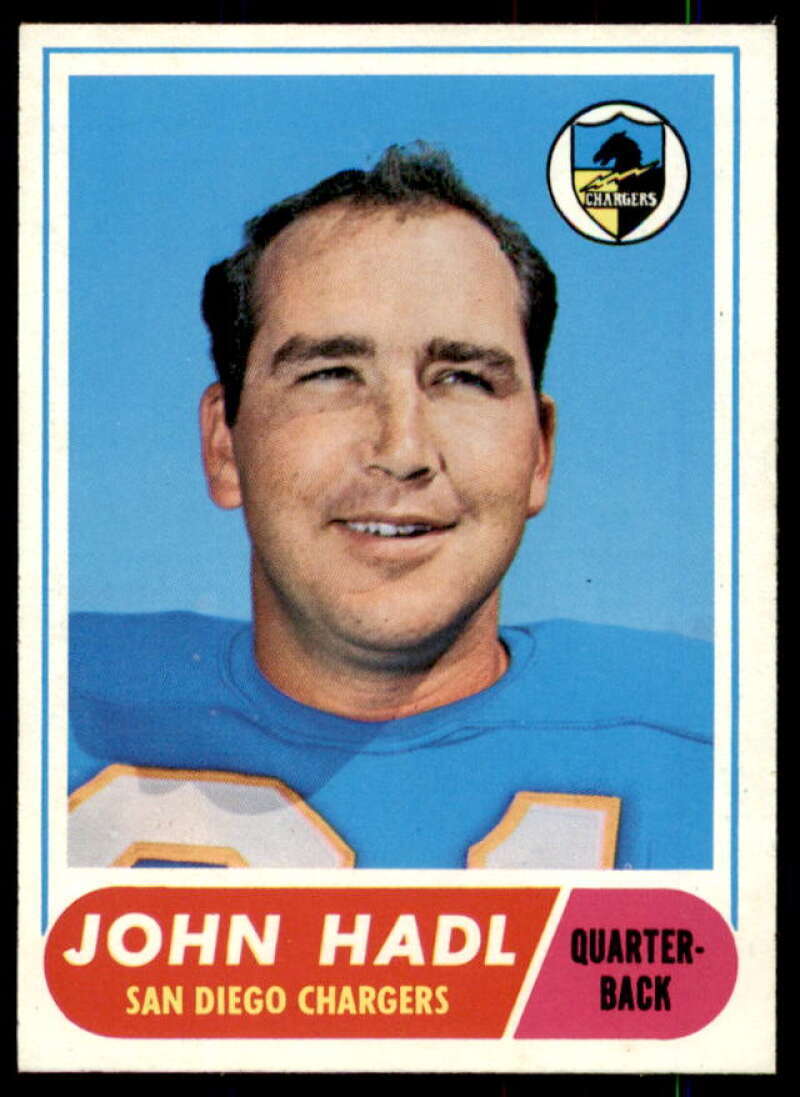 John Hadl Card 1968 Topps #63  Image 1