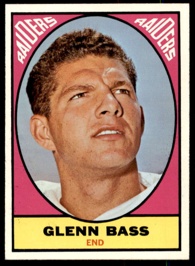 Glenn Bass Card 1967 Topps #104  Image 1