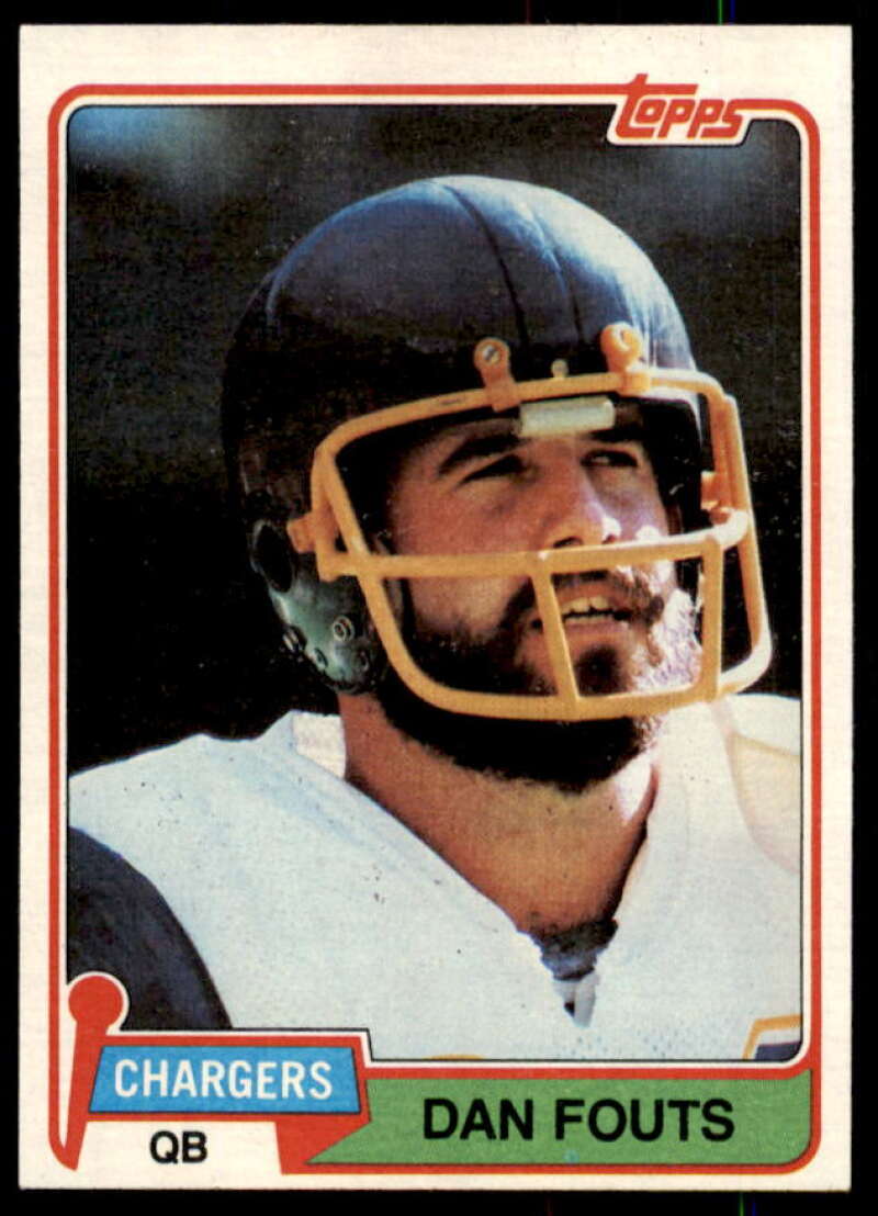 Dan Fouts Card 1981 Topps #265  Image 1