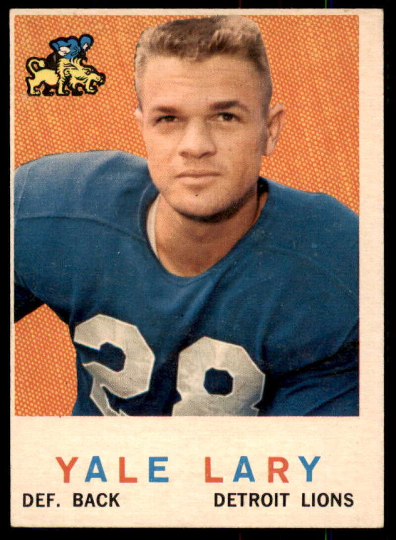 Yale Lary Card 1959 Topps #131  Image 1