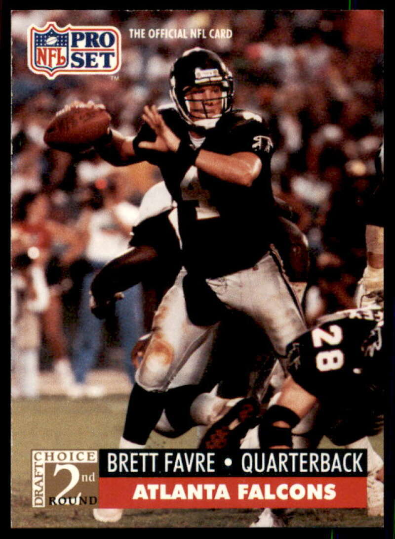 Brett Favre RC Card 1991 Pro Set #762  Image 1