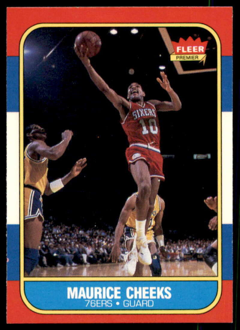 Maurice Cheeks Card 1986-87 Fleer #16  Image 1