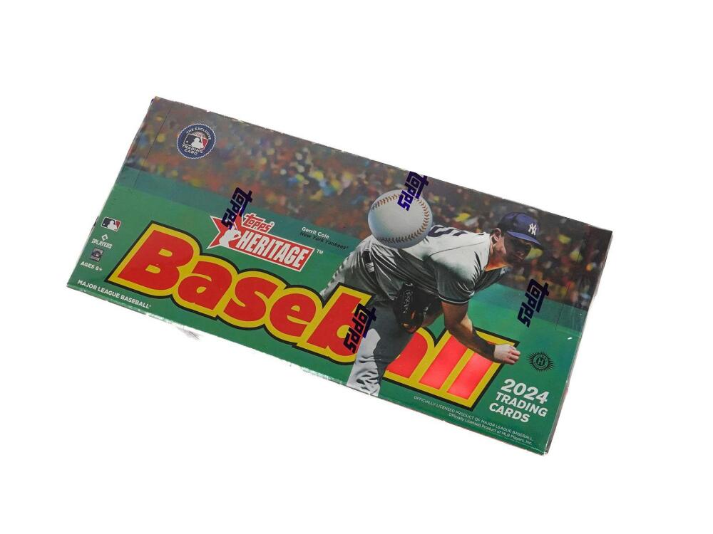 2024 Topps Heritage Baseball Hobby Box Image 2