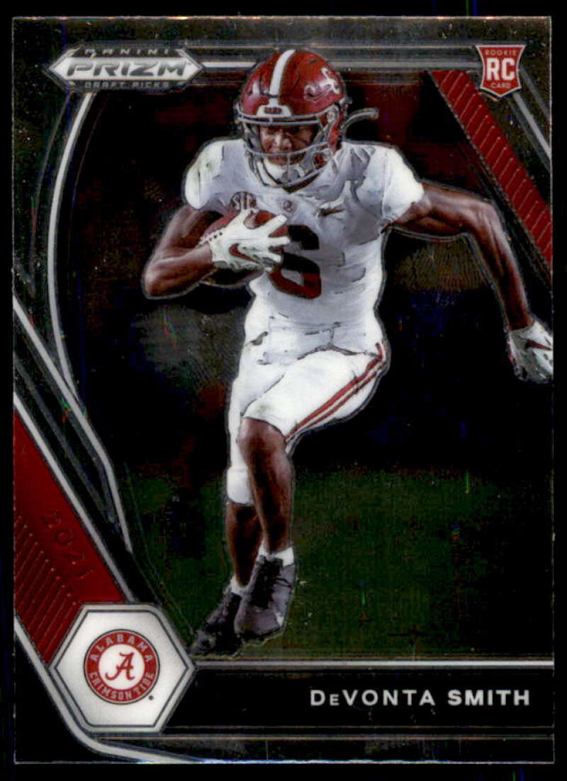 DeVonta Smith Rookie Card 2021 Panini Prizm Draft Picks #101  Image 1