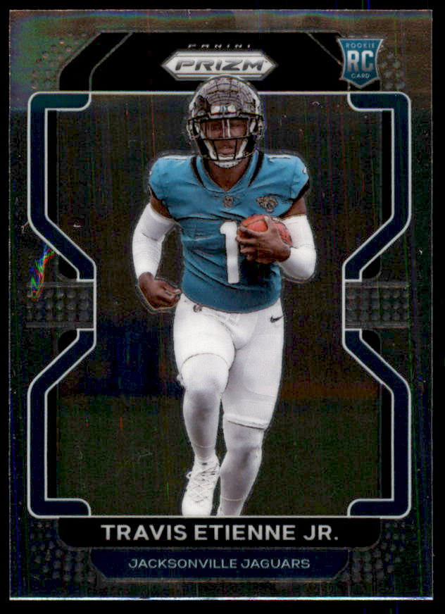 Travis Etienne Jr Rookie Card 2021 Panini Prizm #344  Image 1