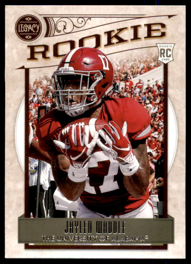 Jaylen Waddle Rookie 2021 Panini Chronicles Draft Picks Legacy Rookies #364  Image 1