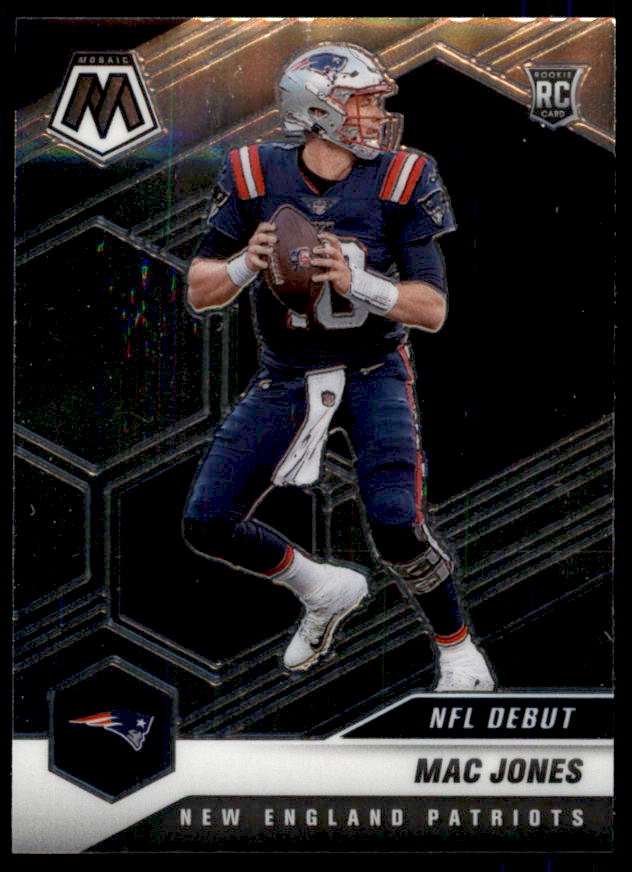Mac Jones DEB Rookie Card 2021 Panini Mosaic #245  Image 1