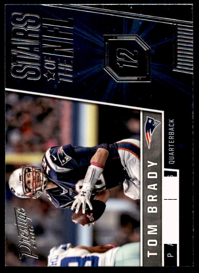 Tom Brady Card 2016 Prestige Stars of the NFL #1  Image 1